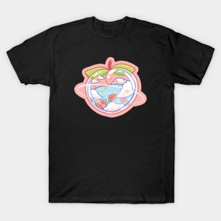 Glass Fruit Series - Peach T-Shirt